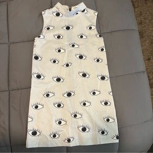 Eyeball Zip Up Dress